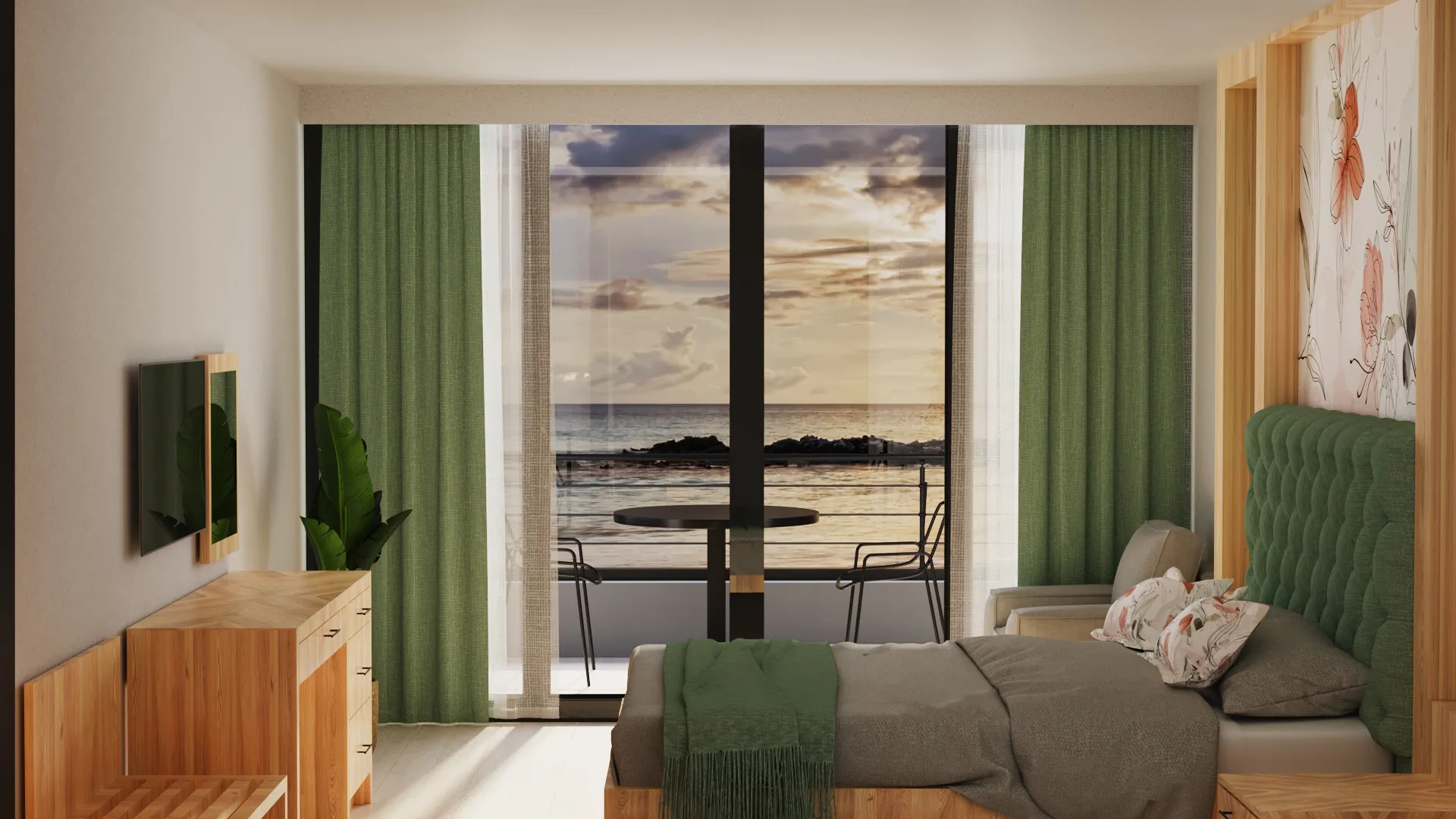 Standard Sea and Partial Sea View Room